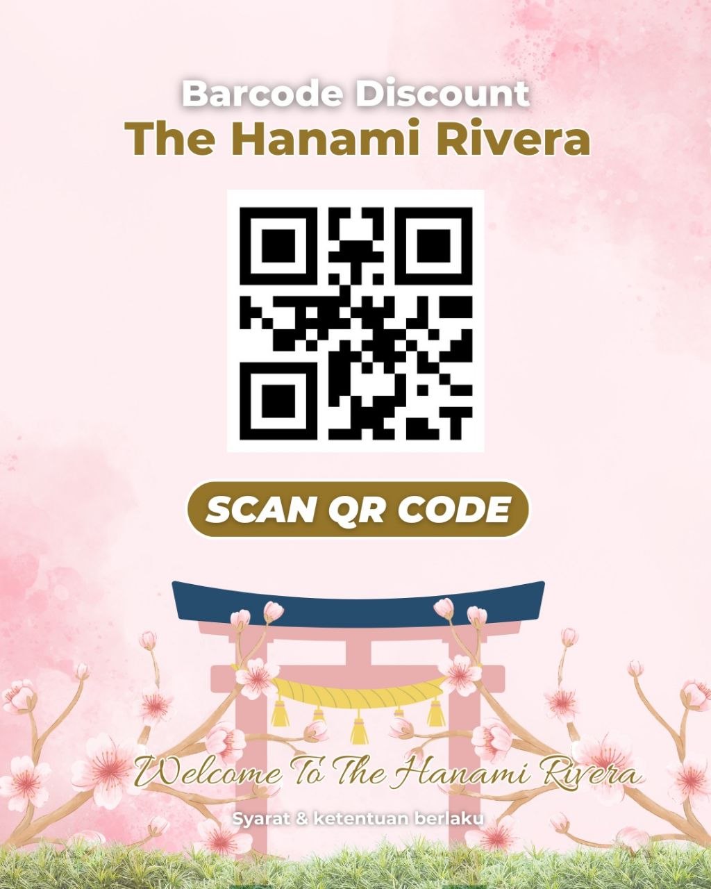 Barcode THE HANAMI RIVERA